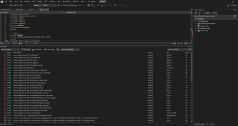 Solved - otcv8-dev Compiling Error 'to_string': is not a