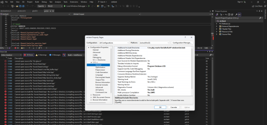 Solved - otcv8-dev Compiling Error 'to_string': is not a