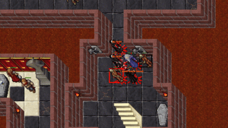 A Shock-focused build doing AoE damage with every attack.