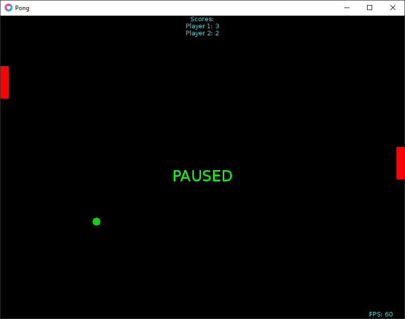 Simple 2D Pong