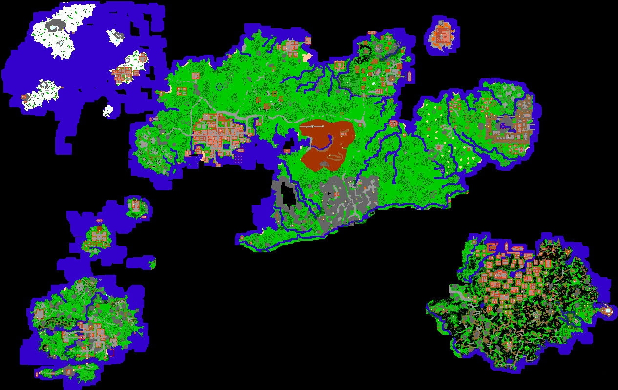 Tracking project - Tibia map (ACTIVE) | OTLand