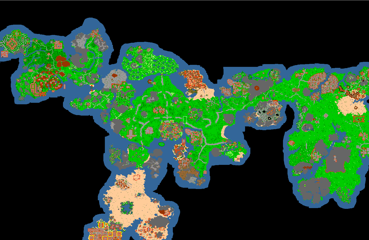 Pokexgames: Map