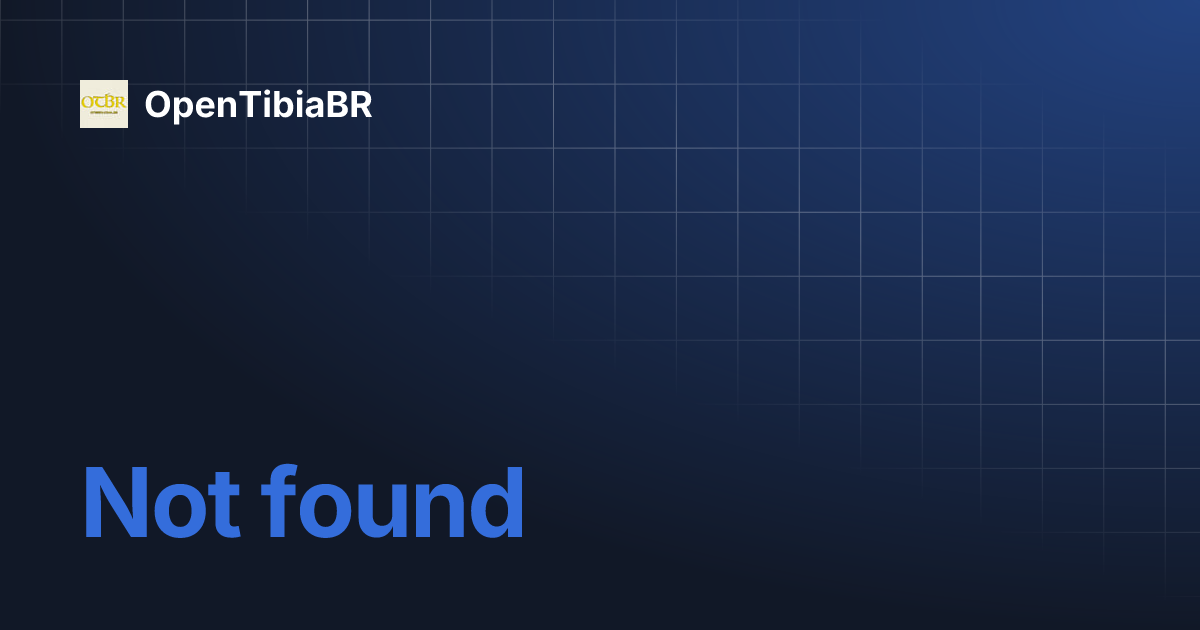 docs.opentibiabr.com