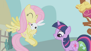 320px-Fluttershy_and_angel_S1E03.png