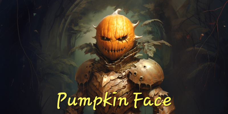 Pumpkin Face Banner